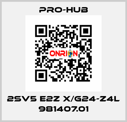 2SV5 E2Z X/G24-Z4L 981407.01 Pro-Hub