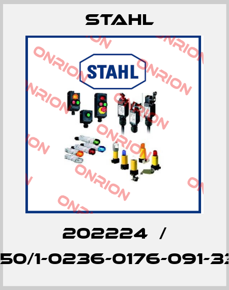 202224  / 8150/1-0236-0176-091-3311 Stahl