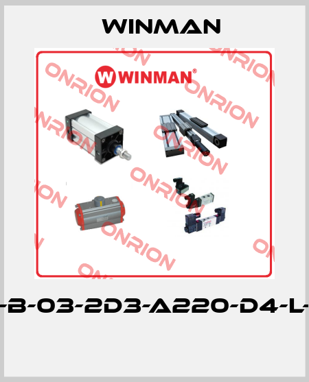 DF-B-03-2D3-A220-D4-L-35  Winman