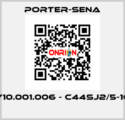 Y10.001.006 - c44sj2/5-1c  PORTER-SENA