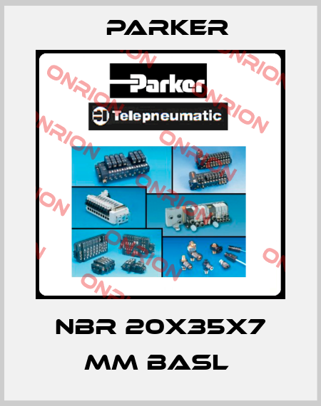  NBR 20x35x7 mm BASL  Parker