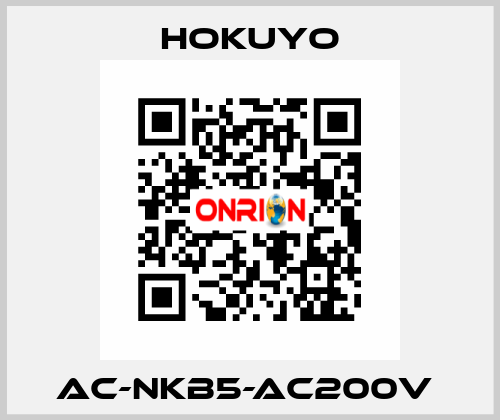 AC-NKB5-AC200V  Hokuyo