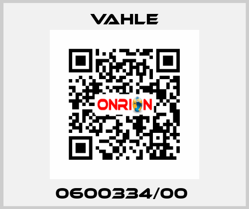 0600334/00  Vahle