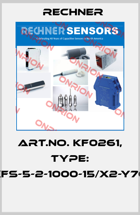 Art.No. KF0261, Type: KFS-5-2-1000-15/X2-Y76  Rechner
