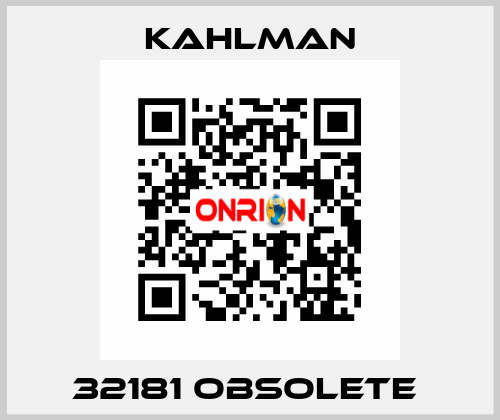 32181 obsolete  Kahlman