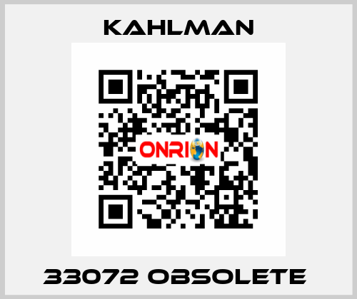 33072 obsolete  Kahlman