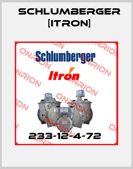 233-12-4-72  Schlumberger [Itron]