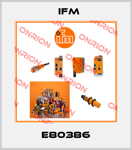 E80386 Ifm