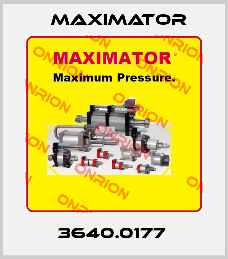 3640.0177  Maximator