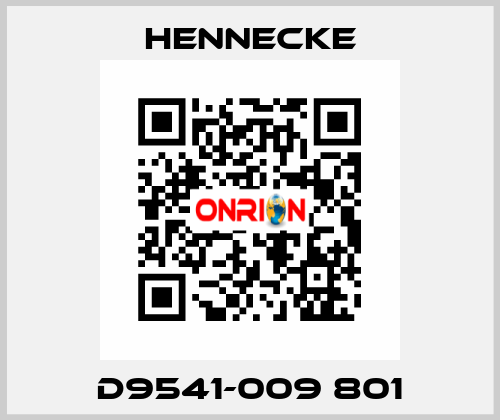 D9541-009 801 Hennecke