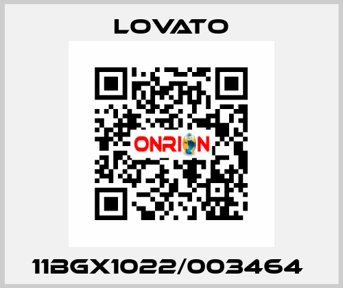 11BGX1022/003464  Lovato