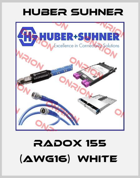 Radox 155 (AWG16)  white  Huber Suhner