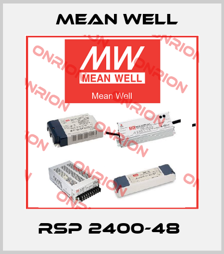 rsp 2400-48  Mean Well