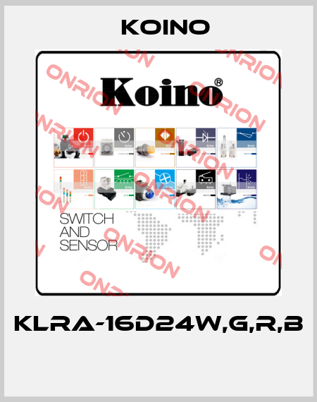 KLRA-16D24W,G,R,B    Koino