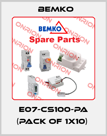 E07-CS100-PA (pack of 1x10)  Bemko