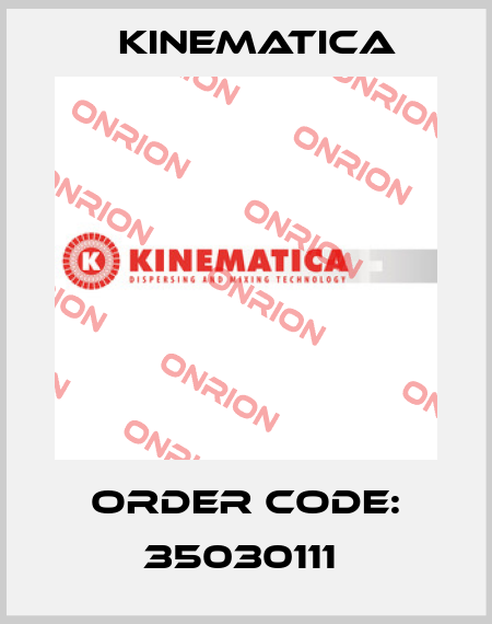 Order Code: 35030111  Kinematica