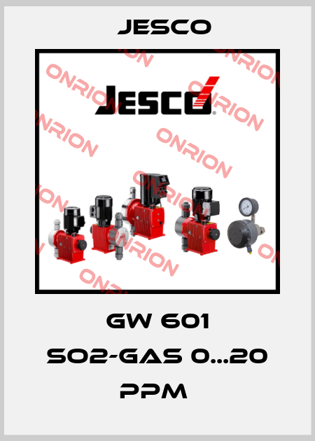 GW 601 SO2-Gas 0...20 ppm  Jesco