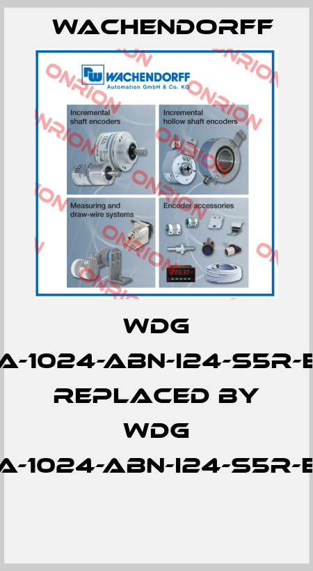 WDG 58A-1024-ABN-I24-S5R-E25 REPLACED BY WDG 58A-1024-ABN-I24-S5R-E59  Wachendorff