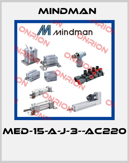 MED-15-A-J-3--AC220  Mindman
