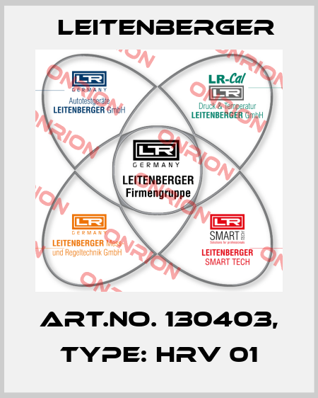 Art.No. 130403, Type: HRV 01 Leitenberger