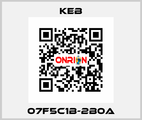 07F5C1B-2B0A KEB