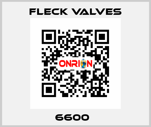 6600   Fleck Valves