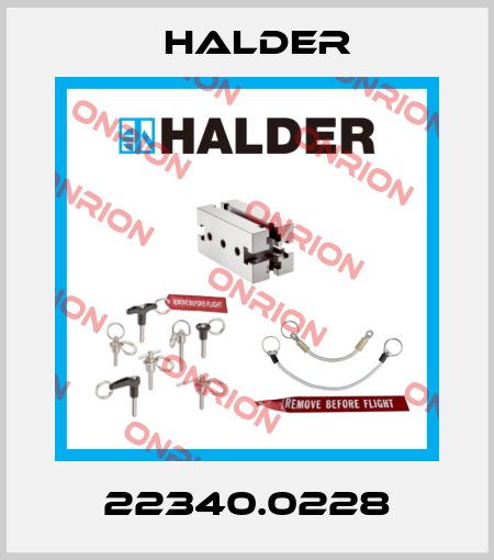 22340.0228 Halder