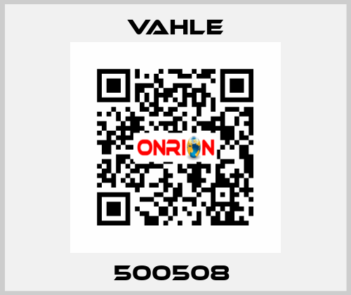 500508  Vahle