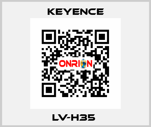 LV-H35  Keyence