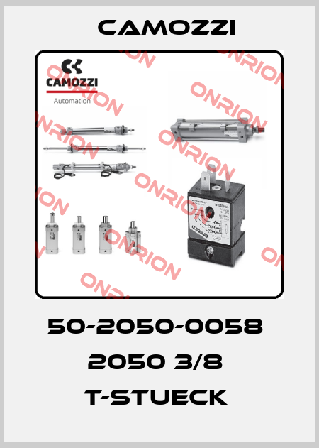 50-2050-0058  2050 3/8  T-STUECK  Camozzi