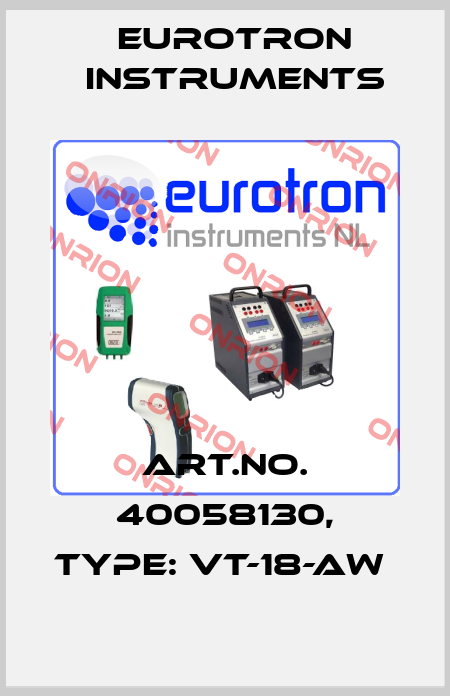 Art.No. 40058130, Type: VT-18-AW  Eurotron Instruments