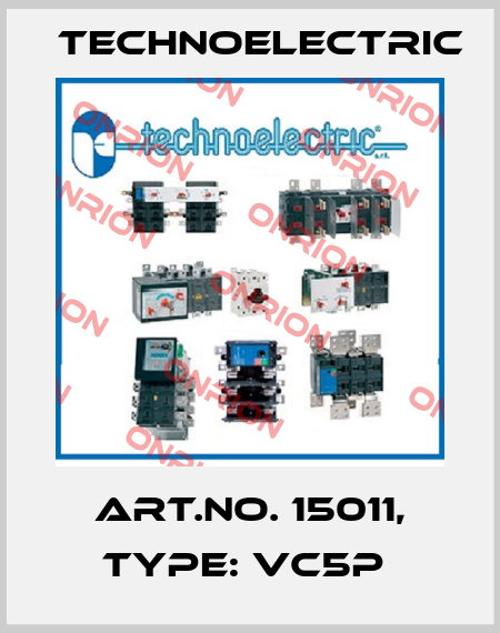 Art.No. 15011, Type: VC5P  Technoelectric