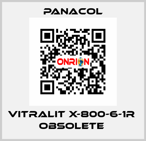 VITRALIT X-800-6-1R  Obsolete  Panacol