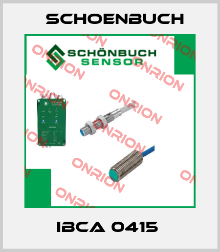 IBCA 0415  Schoenbuch