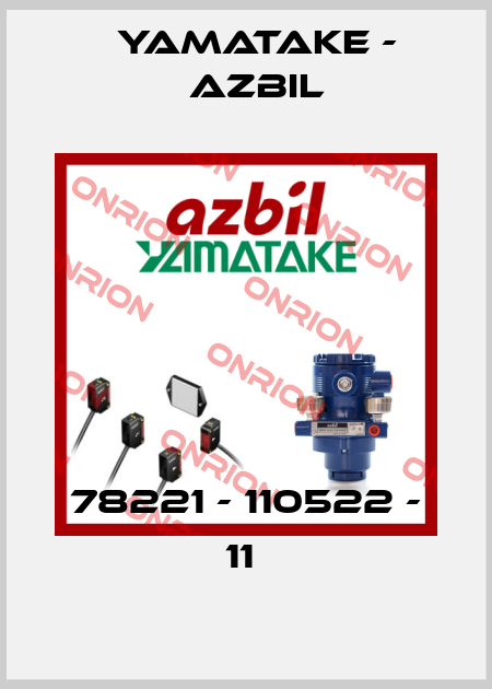 78221 - 110522 - 11  Yamatake - Azbil