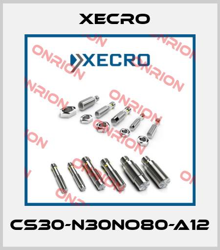 CS30-N30NO80-A12 Xecro