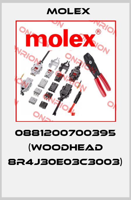 0881200700395 (WOODHEAD 8R4J30E03C3003)  Molex