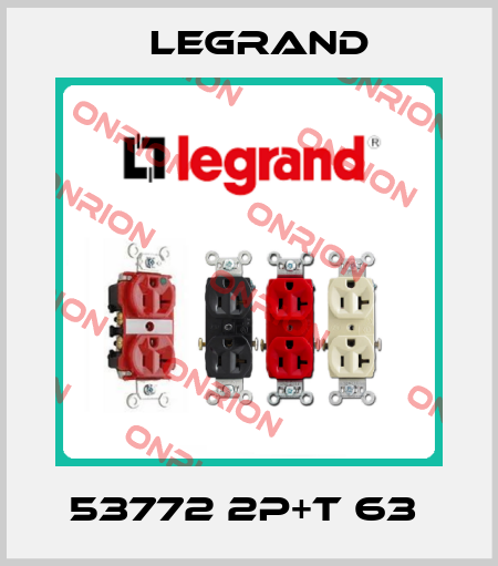 53772 2P+T 63  Legrand