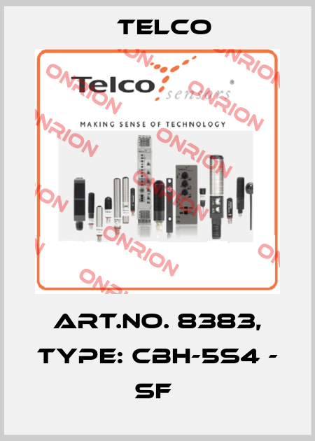 Art.No. 8383, Type: CBH-5S4 - SF  Telco