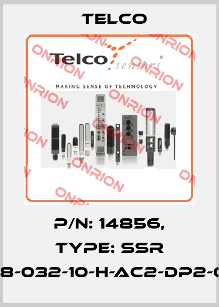 p/n: 14856, Type: SSR 02-038-032-10-H-AC2-DP2-0.5-J12 Telco