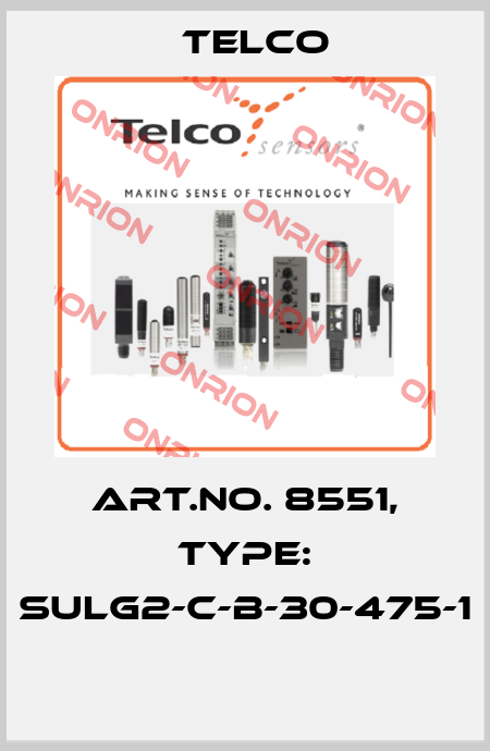 Art.No. 8551, Type: SULG2-C-B-30-475-1  Telco