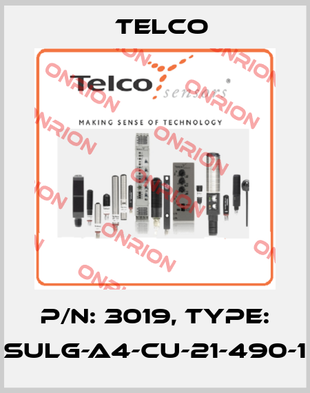 P/N: 3019, Type: SULG-A4-CU-21-490-1 Telco