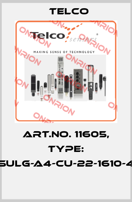 Art.No. 11605, Type: SULG-A4-CU-22-1610-4  Telco