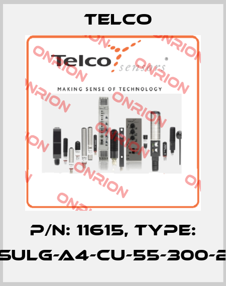 P/N: 11615, Type: SULG-A4-CU-55-300-2 Telco