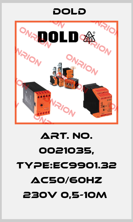 Art. No. 0021035, Type:EC9901.32 AC50/60HZ 230V 0,5-10M  Dold