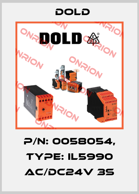p/n: 0058054, Type: IL5990 AC/DC24V 3S Dold