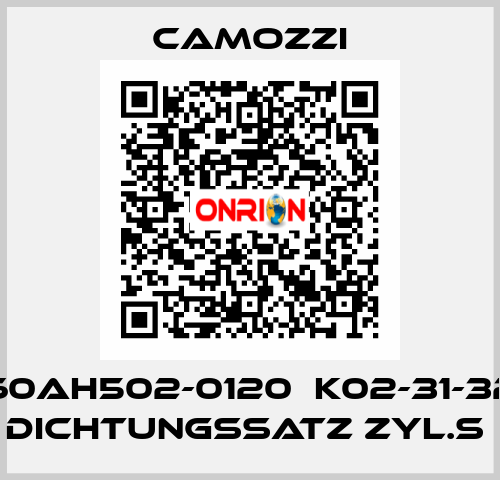 60AH502-0120  K02-31-32  DICHTUNGSSATZ ZYL.S  Camozzi
