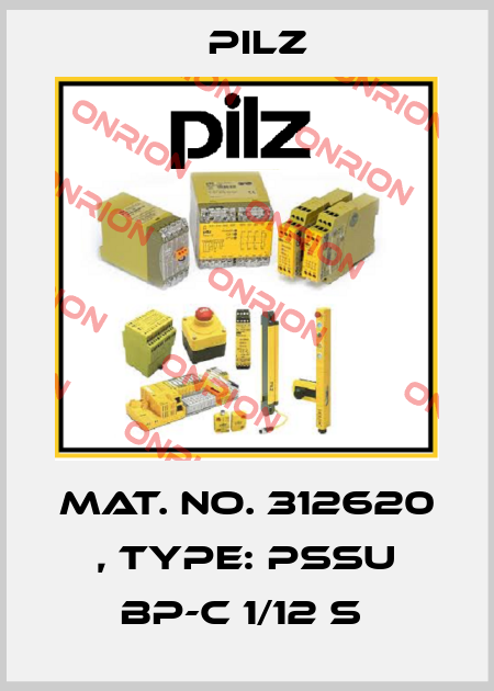 Mat. No. 312620 , Type: PSSu BP-C 1/12 S  Pilz