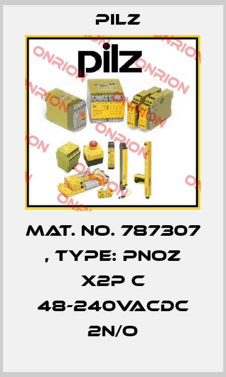 Mat. No. 787307 , Type: PNOZ X2P C 48-240VACDC 2n/o Pilz