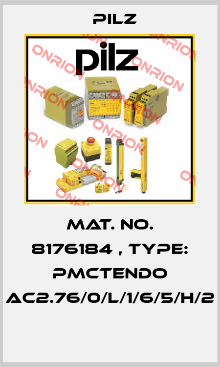 Mat. No. 8176184 , Type: PMCtendo AC2.76/0/L/1/6/5/H/2  Pilz